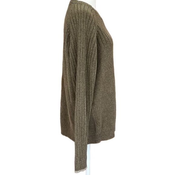 Columbia Men’s Commando Sweater  V
Neck Cotton Green Pullover size L - Picture 4 of 6